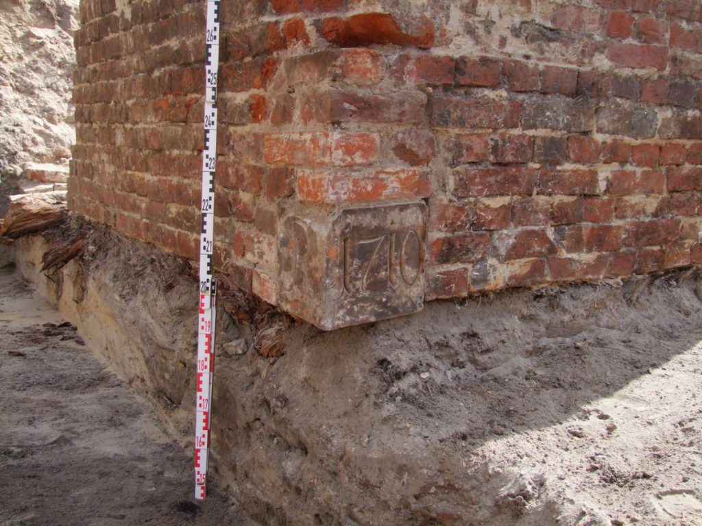 Grundstein von 1710 Oranienburg Wasserturm